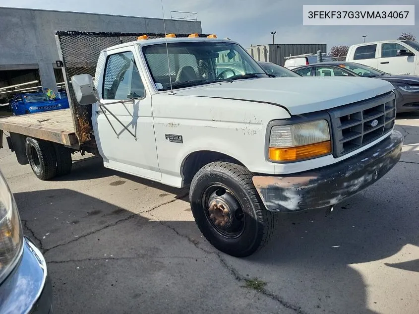 1997 Ford F350 VIN: 3FEKF37G3VMA34067 Lot: 40639946