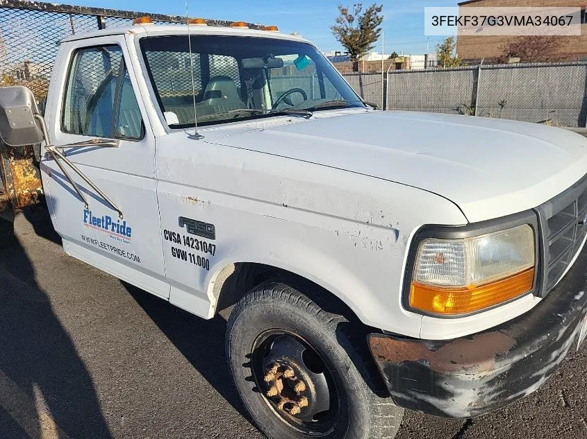 1997 Ford F350 VIN: 3FEKF37G3VMA34067 Lot: 40639946