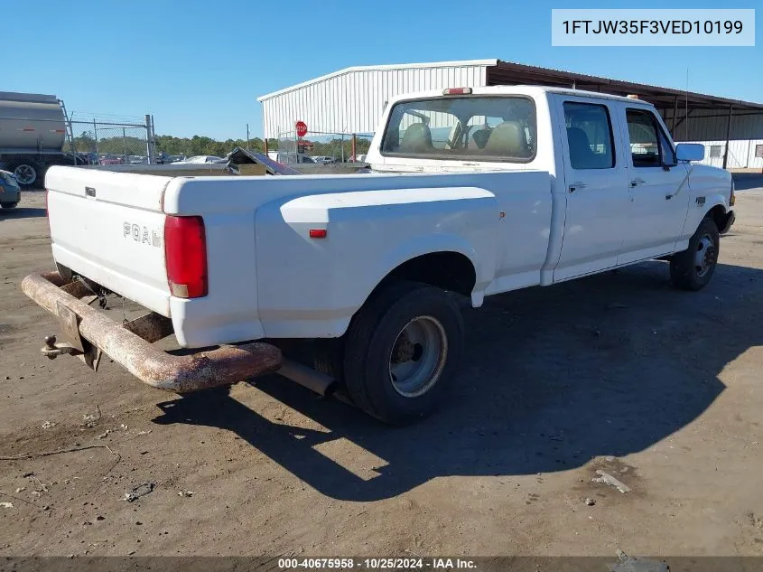 1997 Ford F-350 Xl/Xlt VIN: 1FTJW35F3VED10199 Lot: 40675958