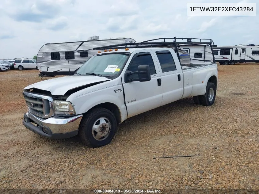 1999 Ford F-350 Lariat/Xl/Xlt VIN: 1FTWW32F2XEC43284 Lot: 39484019