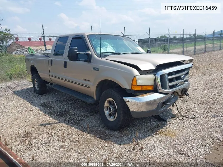 1999 Ford F-350 Lariat/Xl/Xlt VIN: 1FTSW31F0XEE16459 Lot: 39889012