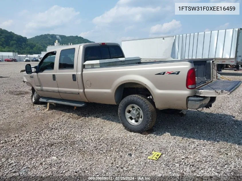 1FTSW31F0XEE16459 1999 Ford F-350 Lariat/Xl/Xlt