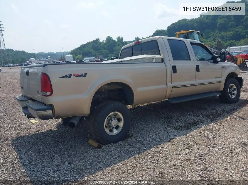 1FTSW31F0XEE16459 1999 Ford F-350 Lariat/Xl/Xlt