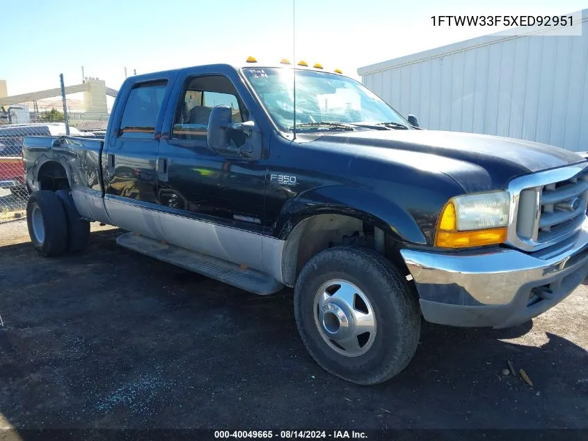 1FTWW33F5XED92951 1999 Ford F-350 Lariat/Xl/Xlt