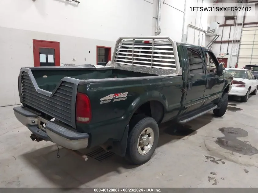 1FTSW31SXXED97402 1999 Ford F-350 Lariat/Xl/Xlt