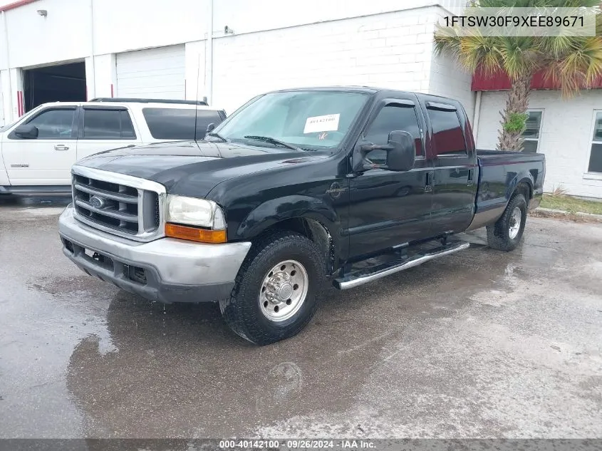 1999 Ford F-350 Lariat/Xl/Xlt VIN: 1FTSW30F9XEE89671 Lot: 40142100