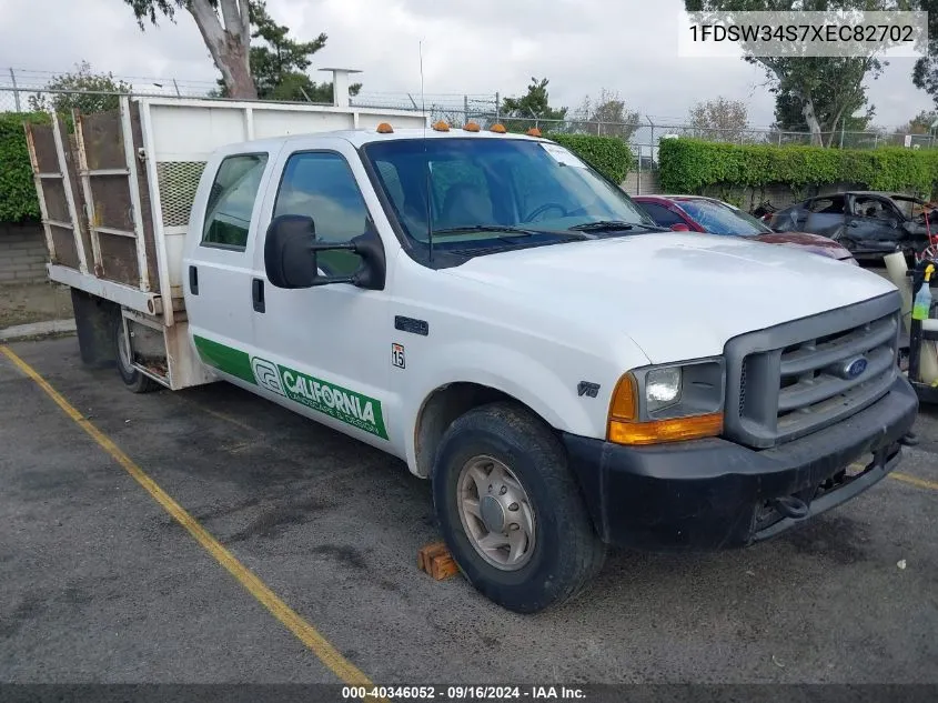 1999 Ford F-350 Lariat/Xl/Xlt VIN: 1FDSW34S7XEC82702 Lot: 40346052