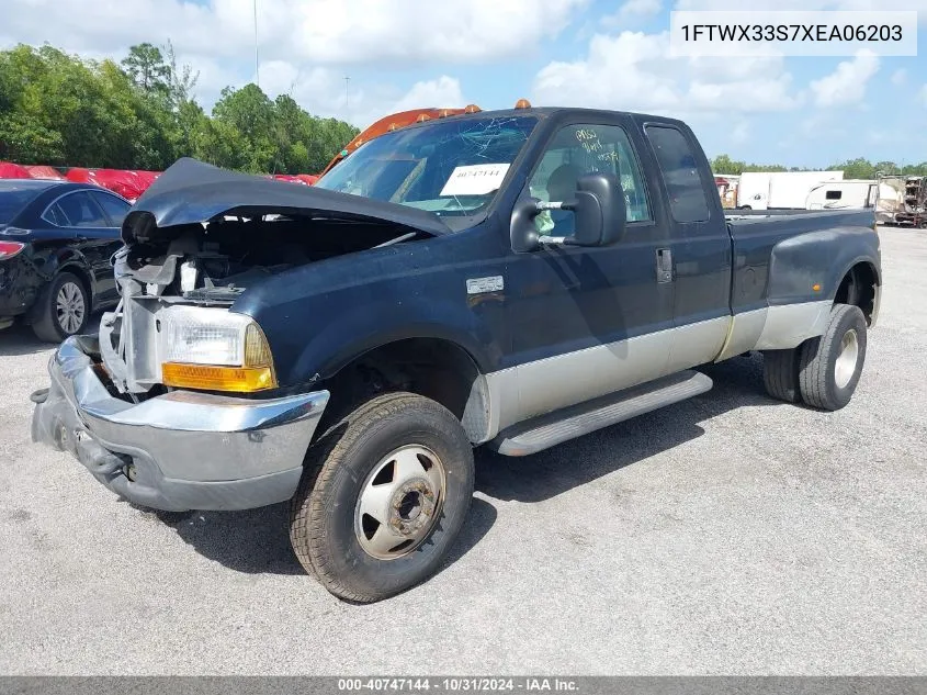 1999 Ford F-350 Lariat/Xl/Xlt VIN: 1FTWX33S7XEA06203 Lot: 40747144