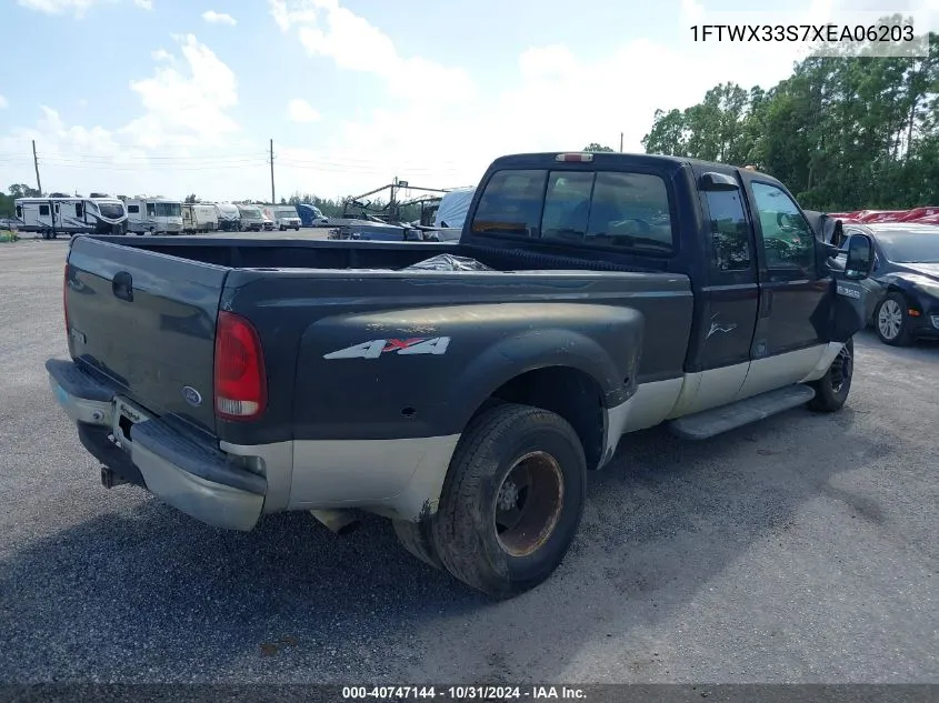 1999 Ford F-350 Lariat/Xl/Xlt VIN: 1FTWX33S7XEA06203 Lot: 40747144