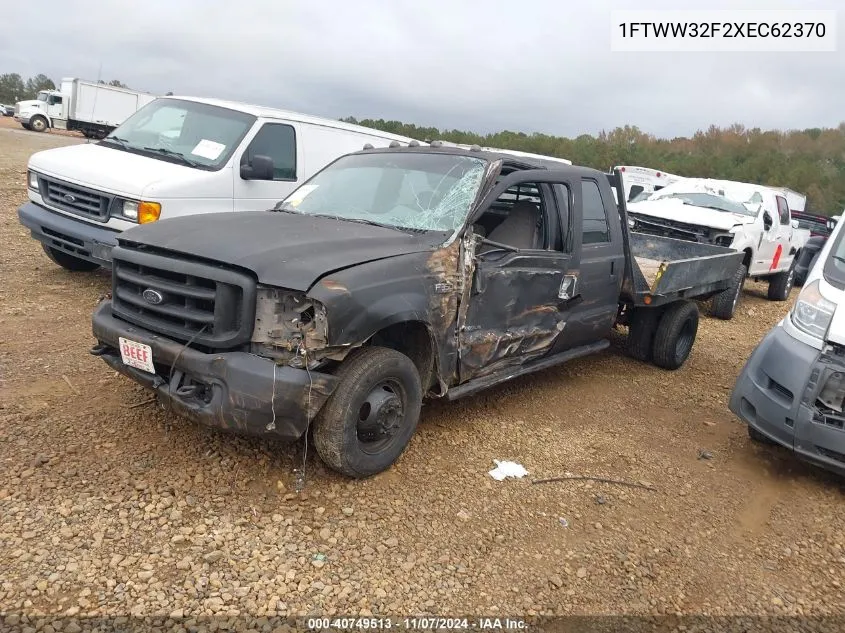 1999 Ford F-350 Lariat/Xl/Xlt VIN: 1FTWW32F2XEC62370 Lot: 40749513