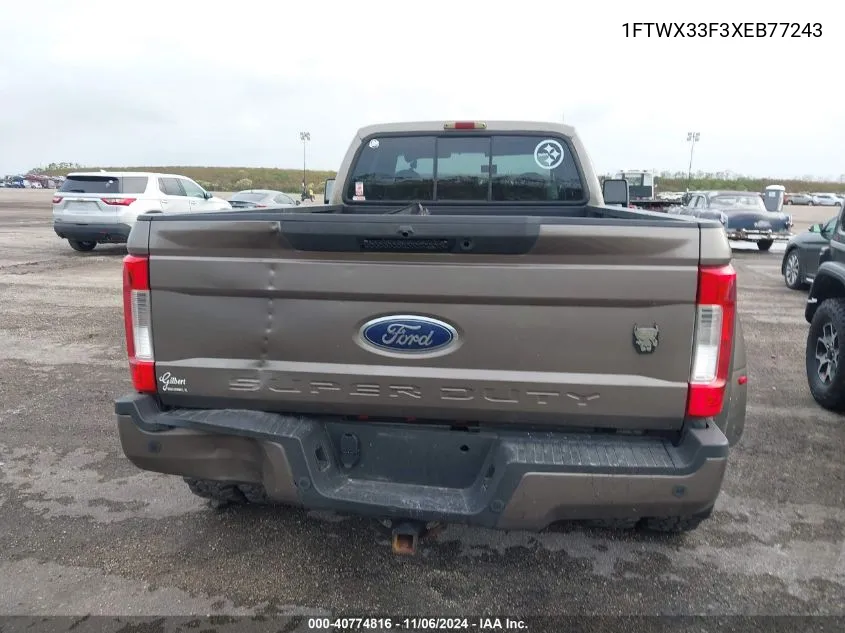 1999 Ford F350 Lariat/Xl/Xlt VIN: 1FTWX33F3XEB77243 Lot: 40774816