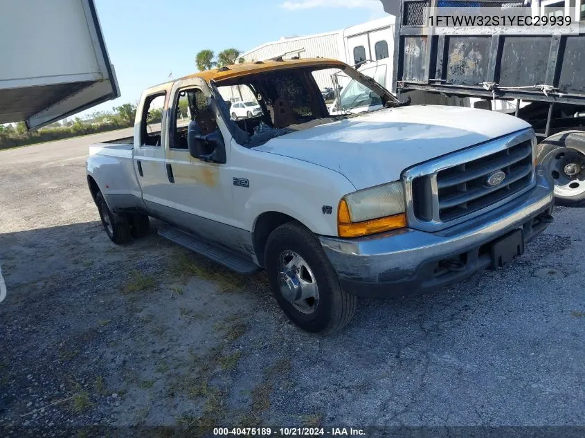 2000 Ford F-350 Lariat/Xl/Xlt VIN: 1FTWW32S1YEC29939 Lot: 40475189