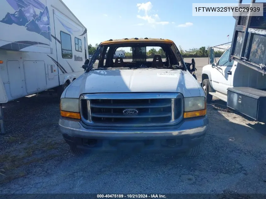 2000 Ford F-350 Lariat/Xl/Xlt VIN: 1FTWW32S1YEC29939 Lot: 40475189