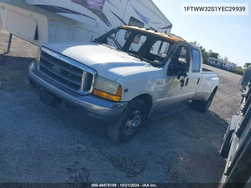 2000 Ford F-350 Lariat/Xl/Xlt VIN: 1FTWW32S1YEC29939 Lot: 40475189