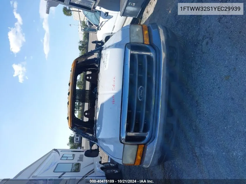 2000 Ford F-350 Lariat/Xl/Xlt VIN: 1FTWW32S1YEC29939 Lot: 40475189