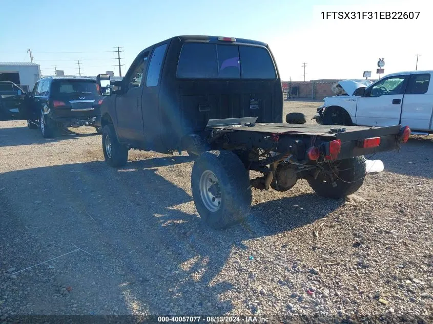 2001 Ford F-350 Lariat/Xl/Xlt VIN: 1FTSX31F31EB22607 Lot: 40057077