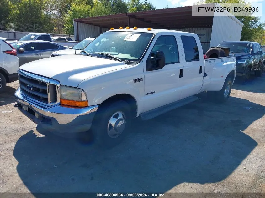 2001 Ford F-350 Lariat/Xl/Xlt VIN: 1FTWW32F61EC49936 Lot: 40394954