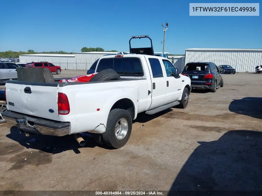 2001 Ford F-350 Lariat/Xl/Xlt VIN: 1FTWW32F61EC49936 Lot: 40394954