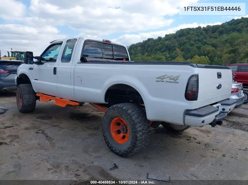 2001 Ford F350 VIN: 1FTSX31F51EB44446 Lot: 40488534