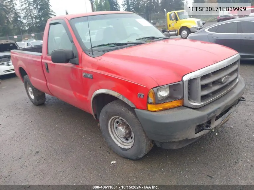 2001 Ford F-350 Xl/Xlt VIN: 1FTSF30L71EB39999 Lot: 40611631