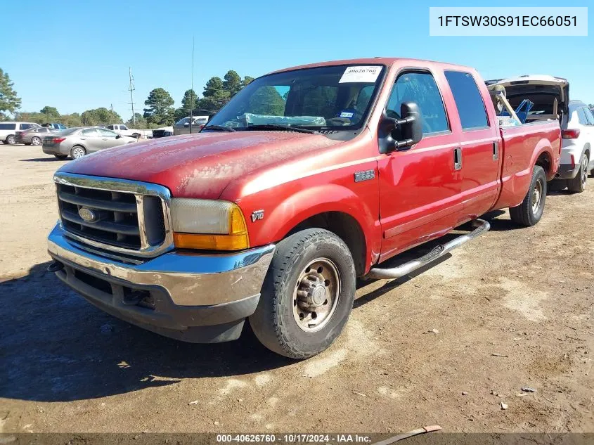 2001 Ford F-350 Lariat/Xl/Xlt VIN: 1FTSW30S91EC66051 Lot: 40626760