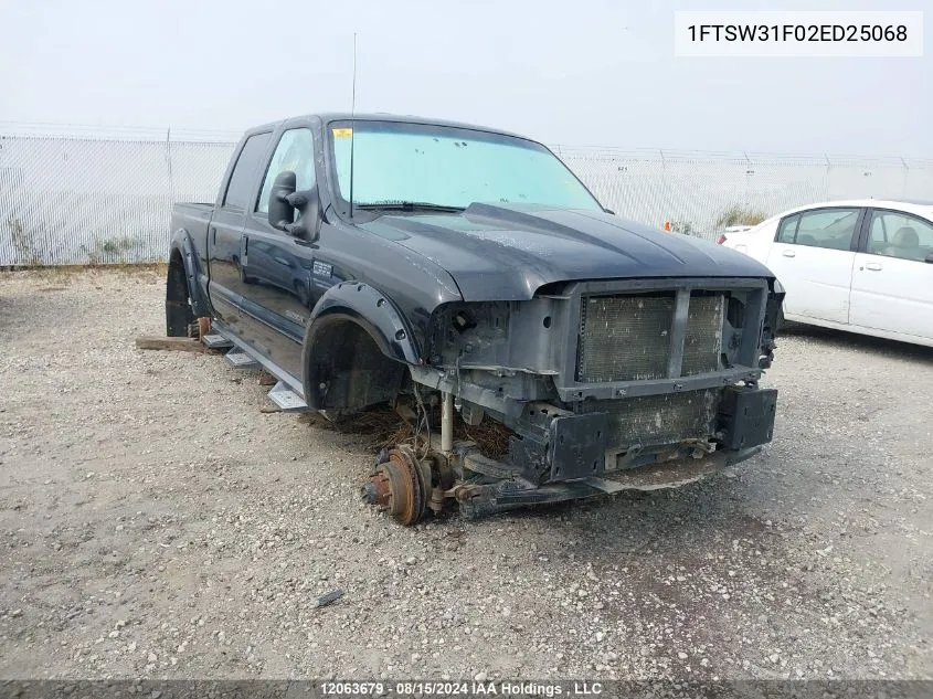 1FTSW31F02ED25068 2002 Ford F350 Srw Super Duty