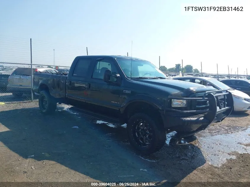 1FTSW31F92EB31462 2002 Ford F-350 Lariat/Xl/Xlt