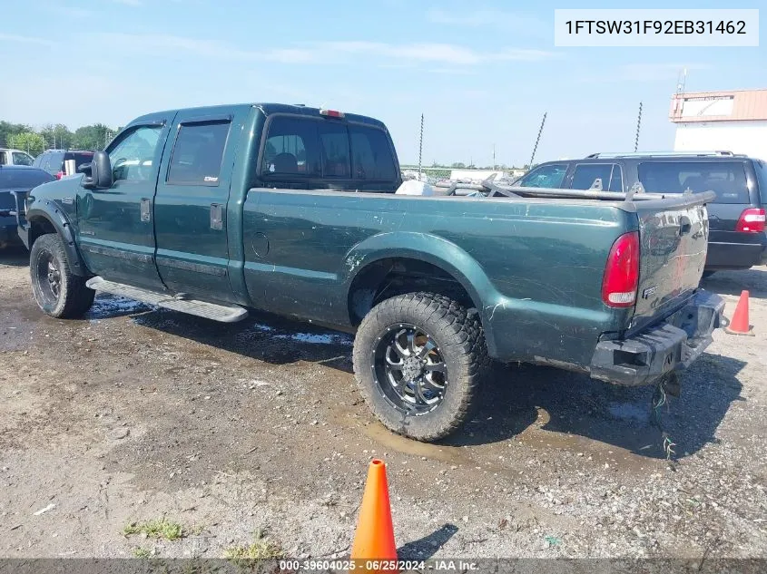 1FTSW31F92EB31462 2002 Ford F-350 Lariat/Xl/Xlt