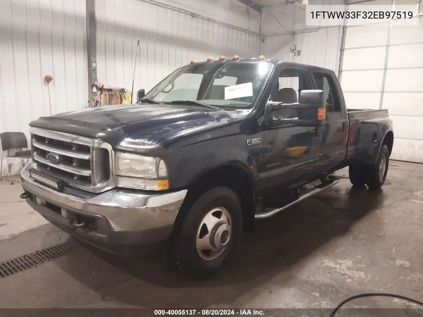 1FTWW33F32EB97519 2002 Ford F350 Super Duty