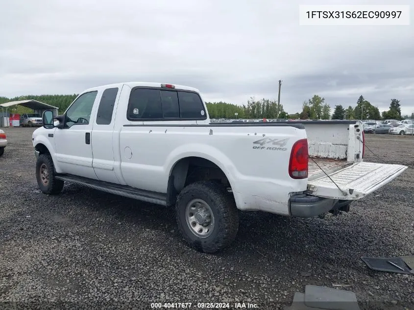 1FTSX31S62EC90997 2002 Ford F-350 Lariat/Xl/Xlt