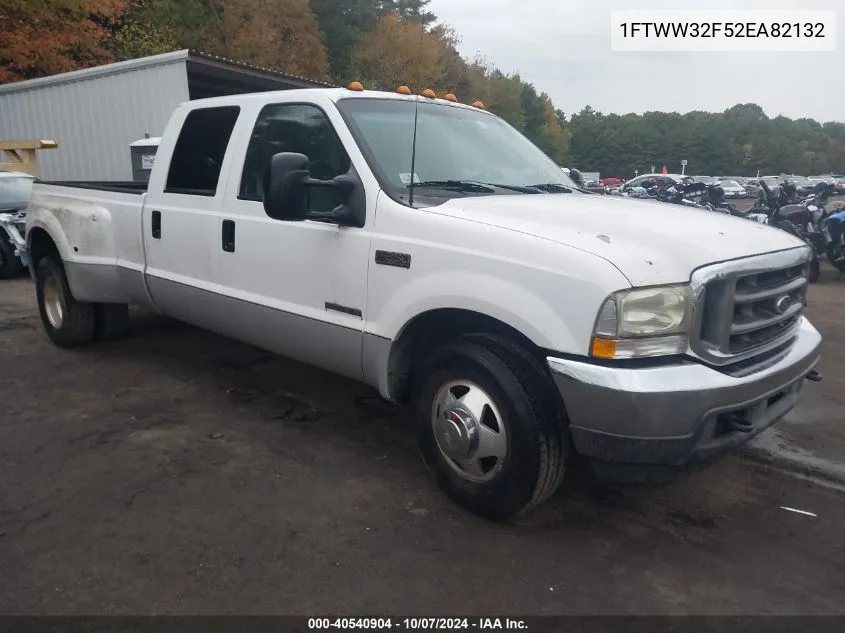 2002 Ford F-350 Lariat/Xl/Xlt VIN: 1FTWW32F52EA82132 Lot: 40540904