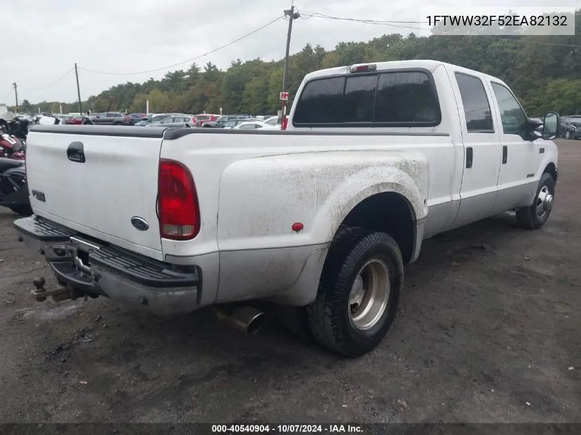 2002 Ford F-350 Lariat/Xl/Xlt VIN: 1FTWW32F52EA82132 Lot: 40540904