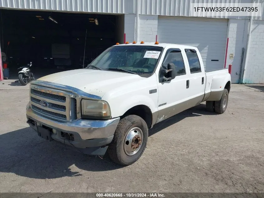 2002 Ford F-350 Lariat/Xl/Xlt VIN: 1FTWW33F62ED47395 Lot: 40620665