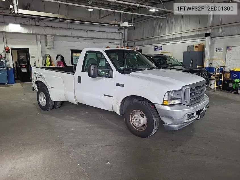 2002 Ford F-350 Xl/Xlt VIN: 1FTWF32F12ED01300 Lot: 40652513