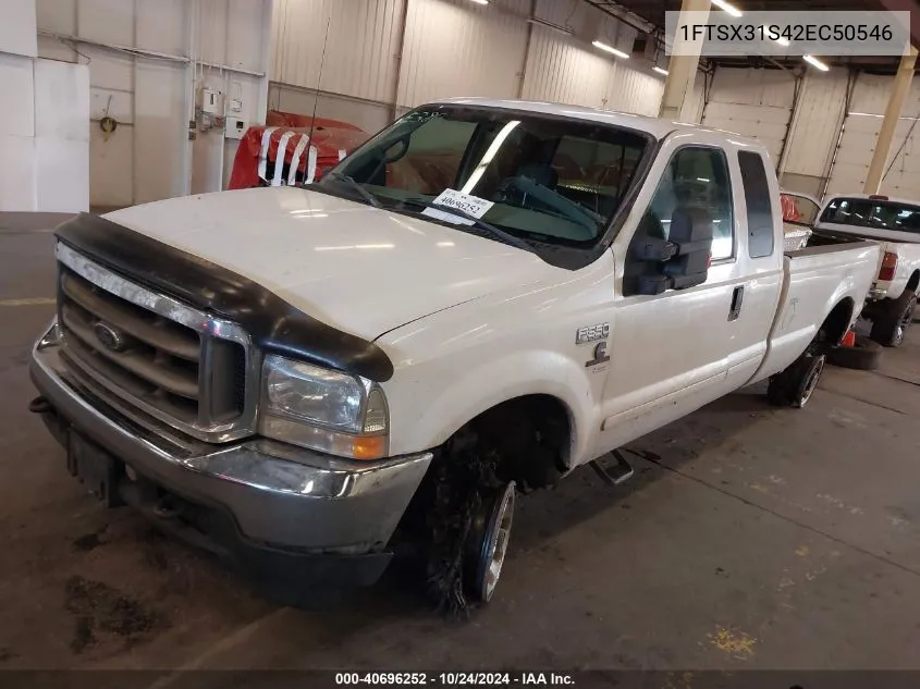 2002 Ford F-350 Lariat/Xl/Xlt VIN: 1FTSX31S42EC50546 Lot: 40696252