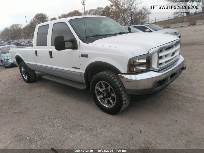 2002 Ford F-350 Lariat/Xl/Xlt VIN: 1FTSW31F62EC68200 Lot: 40724391