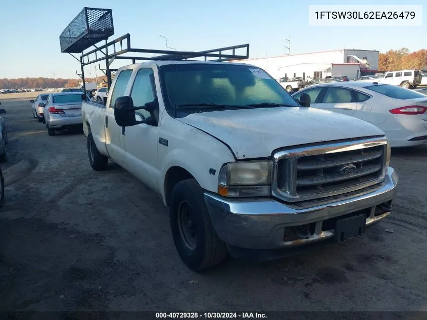 2002 Ford F-350 Lariat/Xl/Xlt VIN: 1FTSW30L62EA26479 Lot: 40729328