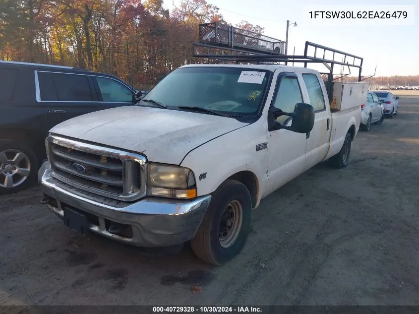 2002 Ford F-350 Lariat/Xl/Xlt VIN: 1FTSW30L62EA26479 Lot: 40729328