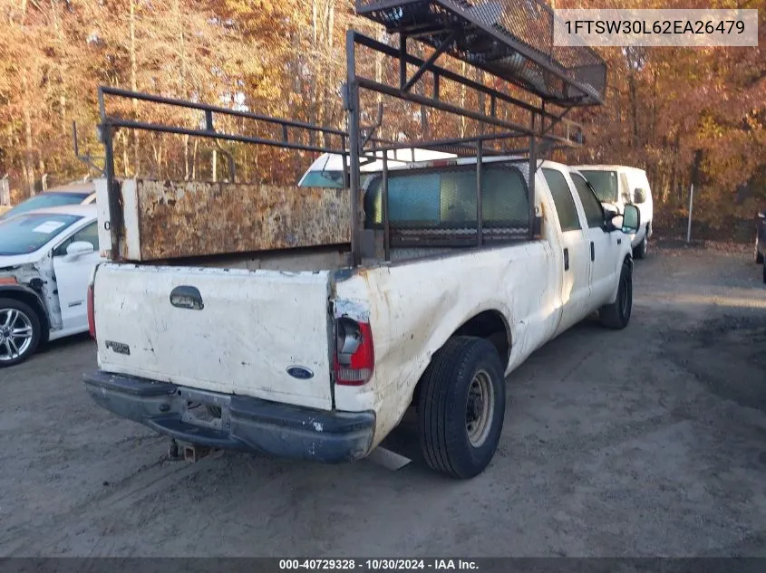 2002 Ford F-350 Lariat/Xl/Xlt VIN: 1FTSW30L62EA26479 Lot: 40729328