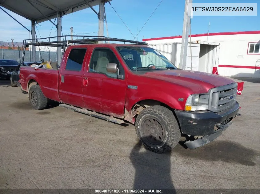 2002 Ford F-350 Lariat/Xl/Xlt VIN: 1FTSW30S22EA66629 Lot: 40791820