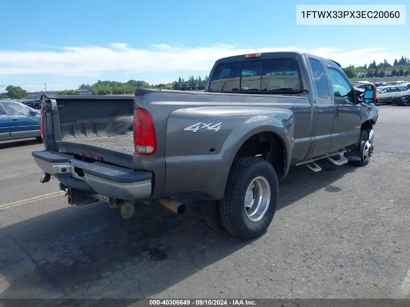 2003 Ford F-350 Lariat/Xl/Xlt VIN: 1FTWX33PX3EC20060 Lot: 40306649