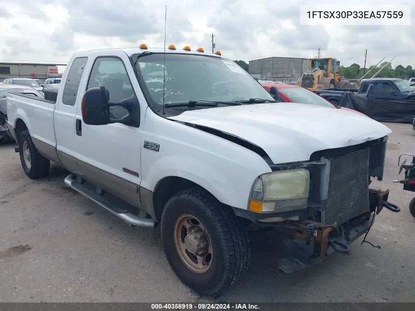 1FTSX30P33EA57559 2003 Ford F-350 Srw Super Duty