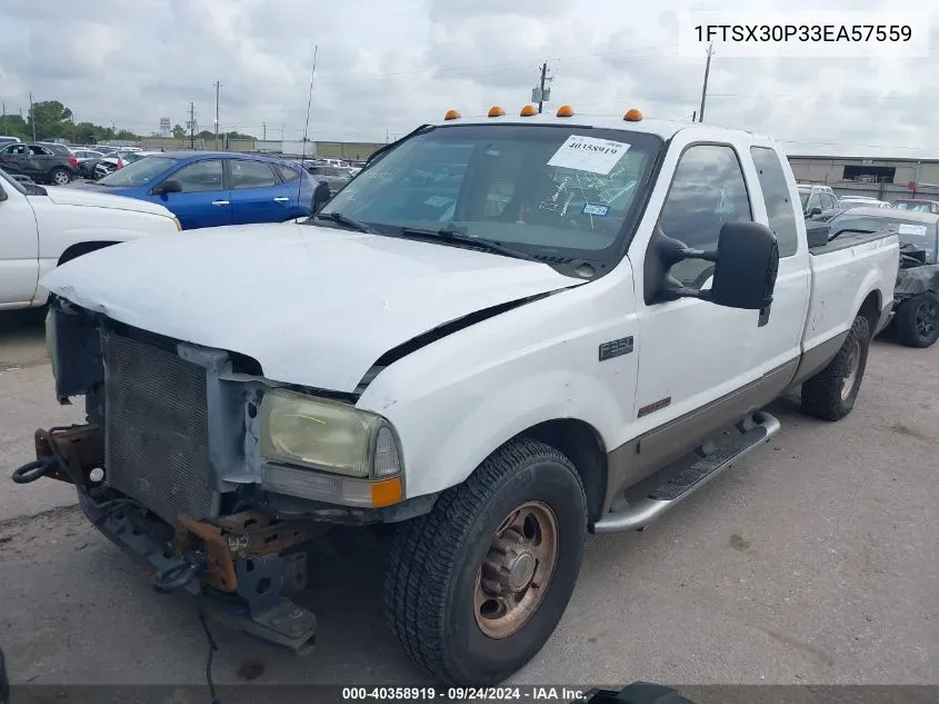 1FTSX30P33EA57559 2003 Ford F-350 Srw Super Duty