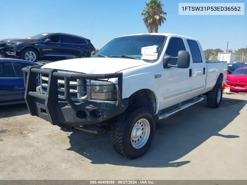 1FTSW31P53ED36562 2003 Ford F-350 Lariat/Xl/Xlt