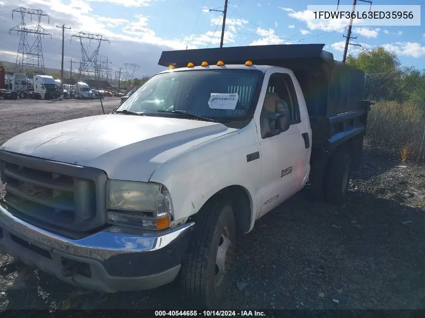 2003 Ford F-350 Chassis Xl/Xlt VIN: 1FDWF36L63ED35956 Lot: 40544655