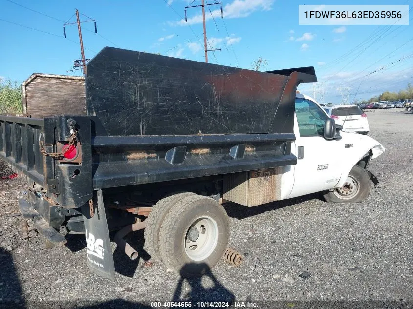 2003 Ford F-350 Chassis Xl/Xlt VIN: 1FDWF36L63ED35956 Lot: 40544655