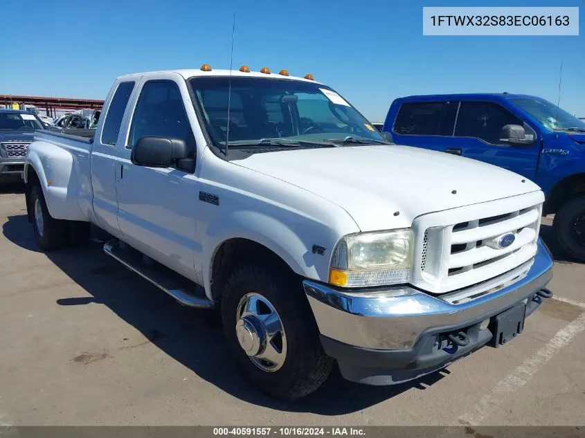 2003 Ford F-350 Lariat/Xl/Xlt VIN: 1FTWX32S83EC06163 Lot: 40591557