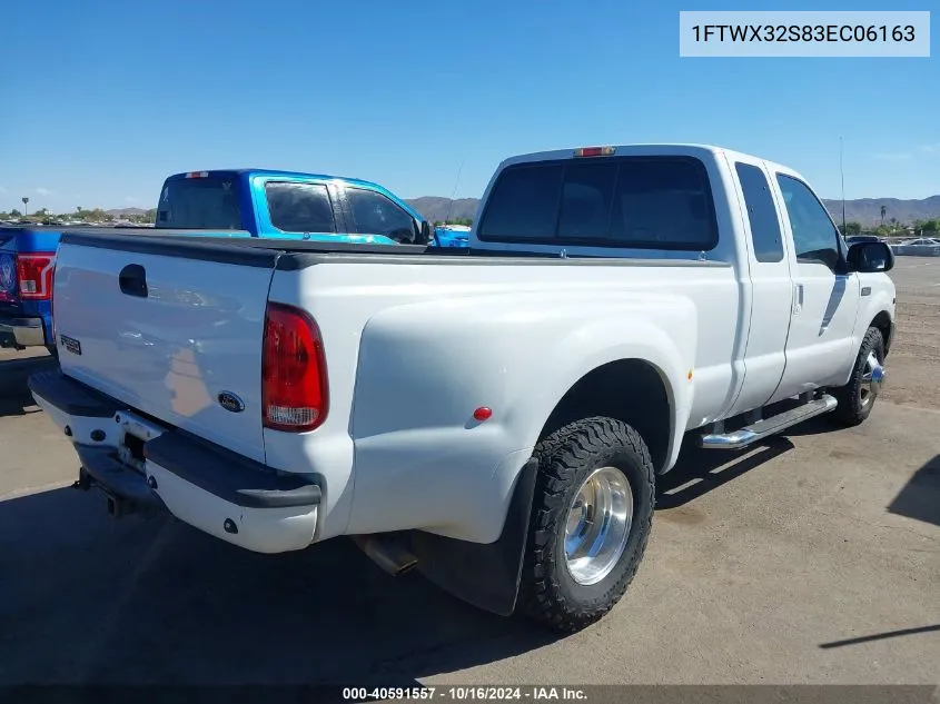 2003 Ford F-350 Lariat/Xl/Xlt VIN: 1FTWX32S83EC06163 Lot: 40591557