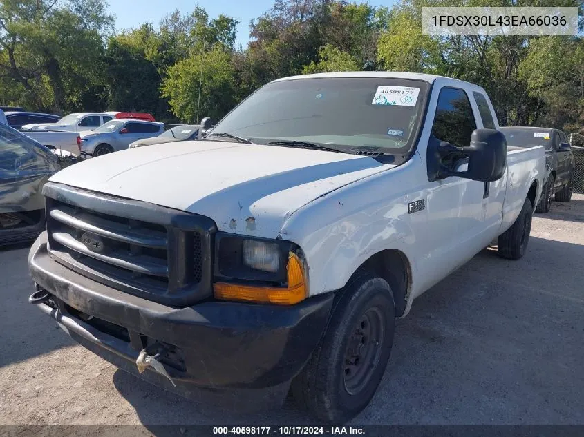 2003 Ford F-350 Lariat/Xl/Xlt VIN: 1FDSX30L43EA66036 Lot: 40598177