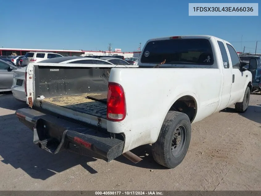 2003 Ford F-350 Lariat/Xl/Xlt VIN: 1FDSX30L43EA66036 Lot: 40598177